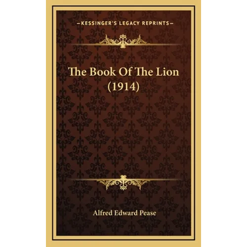 The Book Of The Lion (1914)