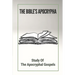 The Bible's Apocrypha: Study Of The Apocryphal Gospels: History Of The Ancient Apocryphal Texts