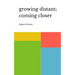 growing distant; coming closer