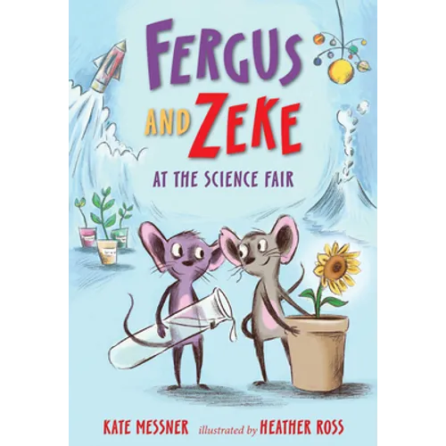 Fergus and Zeke at the Science Fair