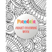 Mandala Adult Coloring Book: Simple Patterns Mandala Coloring Book (mandalas coloring books)