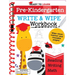 Ready to Learn: Pre-Kindergarten Write and Wipe Workbook: Counting, Shapes, Letter Practice, Letter Tracing, and More!