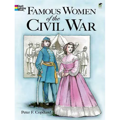 Famous Women of the Civil War Coloring Book