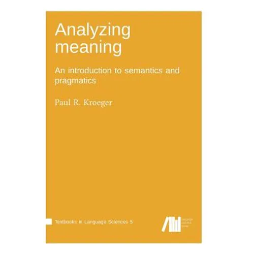 Analyzing meaning