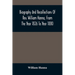 Biography And Recollections Of Rev. William Hanna, From The Year 1826 To Year 1880