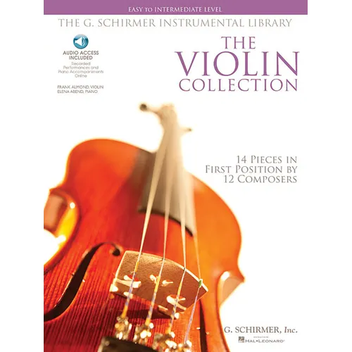 The Violin Collection - Easy to Intermediate Level Book/Online Audio [With 2 CDs]