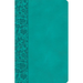 CSB Large Print Personal Size Reference Bible, Teal Leathertouch, Indexed