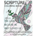 Scripture Coloring Book: Bible Coloring Book for Adults containing uplifting Bible Verses in a Beautiful Stress Relief Coloring Book