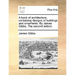 A book of architecture, containing designs of buildings and ornaments. By James Gibbs. The second edition.
