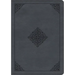 ESV Large Print Wide Margin Bible (Trutone, Slate Blue, Ornament Design)