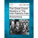 The Great Cronin Mystery or The Irish Patriot's Fate