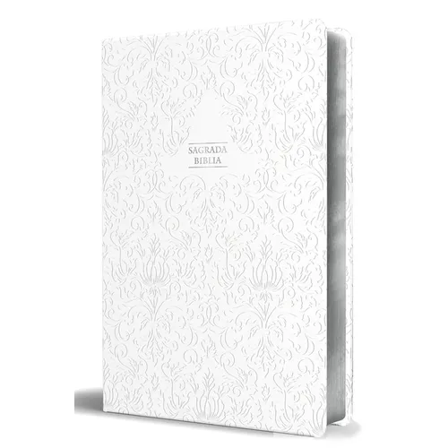 Biblia Catã3lica En Español. Boda, Bautizo, Primera Comuniã3n, Confirmaciã3n Y Cumpleaños. Caja Blanca Regalo / Catholic Bible. Spanish-Language, Leat