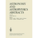 Astronomy and Astrophysics Abstracts: Volume 42 Literature 1986, Part 2