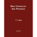 Bible Chronology and Pertinence