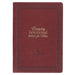 NLT Holy Bible Everyday Devotional Bible for Men New Living Translation, Vegan Leather, Burgundy Debossed