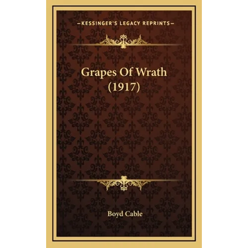 Grapes Of Wrath (1917)