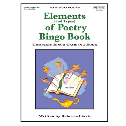 Elements of Poetry Bingo Book