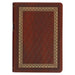 KJV Study Bible, Standard King James Version Holy Bible, Thumb Tabs, Ribbons, Faux Leather, Saddle Tan/Diamond Debossed