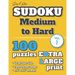 David Karn Sudoku - Medium to Hard Vol 1: 100 Puzzles, Extra Large Print, 42 pt font size, 1 puzzle per page