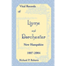 Vital Records of Lyme and Dorchester, New Hampshire, 1887-2004