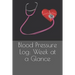 Blood Pressure Log: Week at a Glance