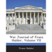 War Journal of Franz Halder, Volume VII