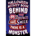 Halloween Activity Book Behind This Perfect Fake Smile There Is A Monster: Halloween Book for Kids with Notebook to Draw and Write