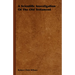 A Scientific Investigation of the Old Testament