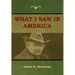 What I saw in America