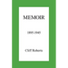 Memoir: 1895-1945