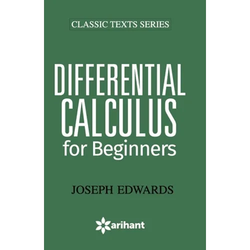 4901102Differential Calculus For Begi
