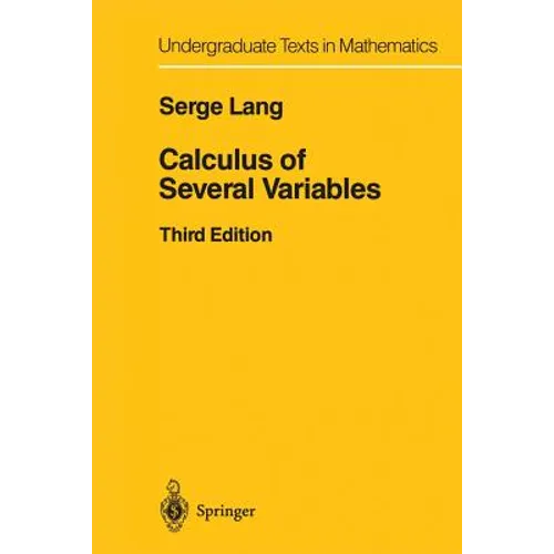 Calculus of Several Variables
