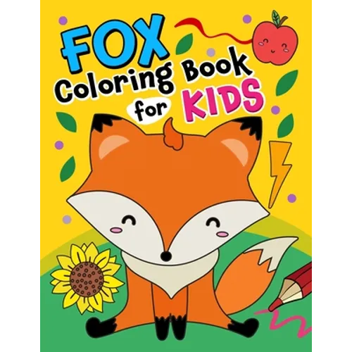 Fox Coloring Book for kids