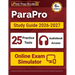 ParaPro Study Guide 2026-2027: 25 Practice Tests + ParaProfessional Test Prep + Online Exam Simulator [6th Edition]