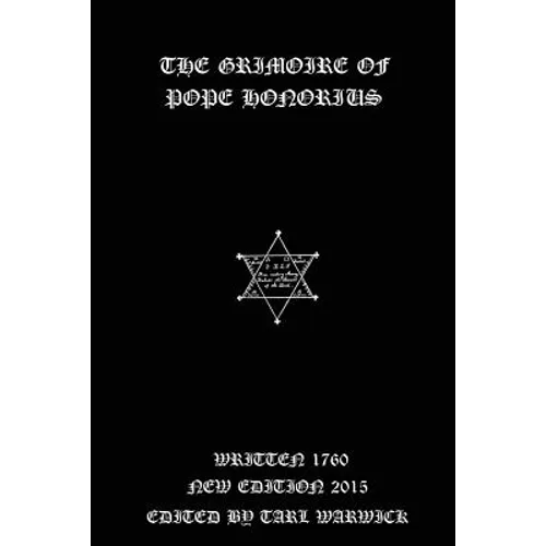 The Grimoire of pope Honorius