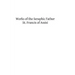 Works of the Seraphic Father St. Francis of Assisi