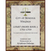 City of Norfolk, Virginia Court Order Book 1, 1761-1769