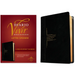 Biblia de Estudio del Diario Vivir Rvr60, Letra Grande (Letra Roja, Sentipiel, Negro/Ónice)