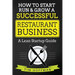How to Start, Run & Grow a Successful Restaurant Business: A Lean Startup Guide