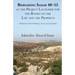 Rereading Isaiah 40-55 as the Project Launcher for the Books of the Law and the Prophets