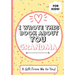 I Wrote This Book About You Grandma: A Child's Fill in The Blank Gift Book For Their Special Grandma Perfect for Kid's 7 x 10 inch