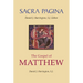 Sacra Pagina: The Gospel of Matthew: Volume 1