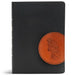 CSB Apologetics Study Bible for Students, Black/Tan Leathertouch: Black Letter, Teens, Study Notes and Commentary, Ribbon Marker, Sewn Binding, Easy-T