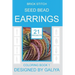 Brick Stitch Seed Bead Earrings: 21 patterns. Coloring book