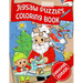Jigsaw Puzzle Coloring Book: Christmas edition