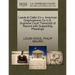 Leeds & Catlin Co V. American Graphophone Co U.S. Supreme Court Transcript of Record with Supporting Pleadings