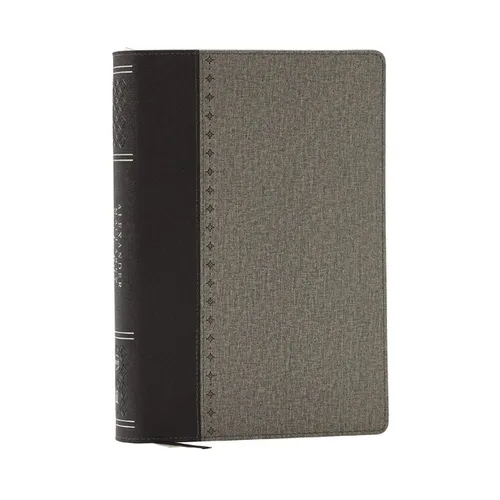 Alexander MacLaren Study Bible: Encouragement and Insights for a Christ-Centered Life (Nkjv, Black/Gray Leathersoft, Comfort Print, Thumb Indexed)