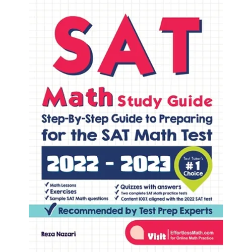SAT Math Study Guide: Step-By-Step Guide to Preparing for the SAT Math Test