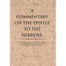 A Commentary on the Epistle to the Hebrews.: With a Verse by Verse Exegesis of the Greek Text for a Better Understanding of Theological Issues Confron