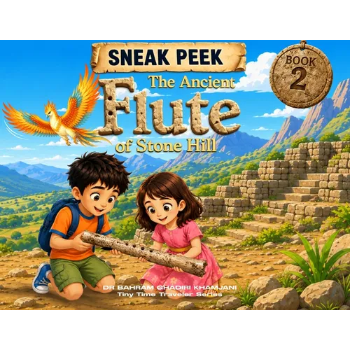 The Ancient Flute of Stone Hill (Tiny Time Traveler Series - Book 2)
